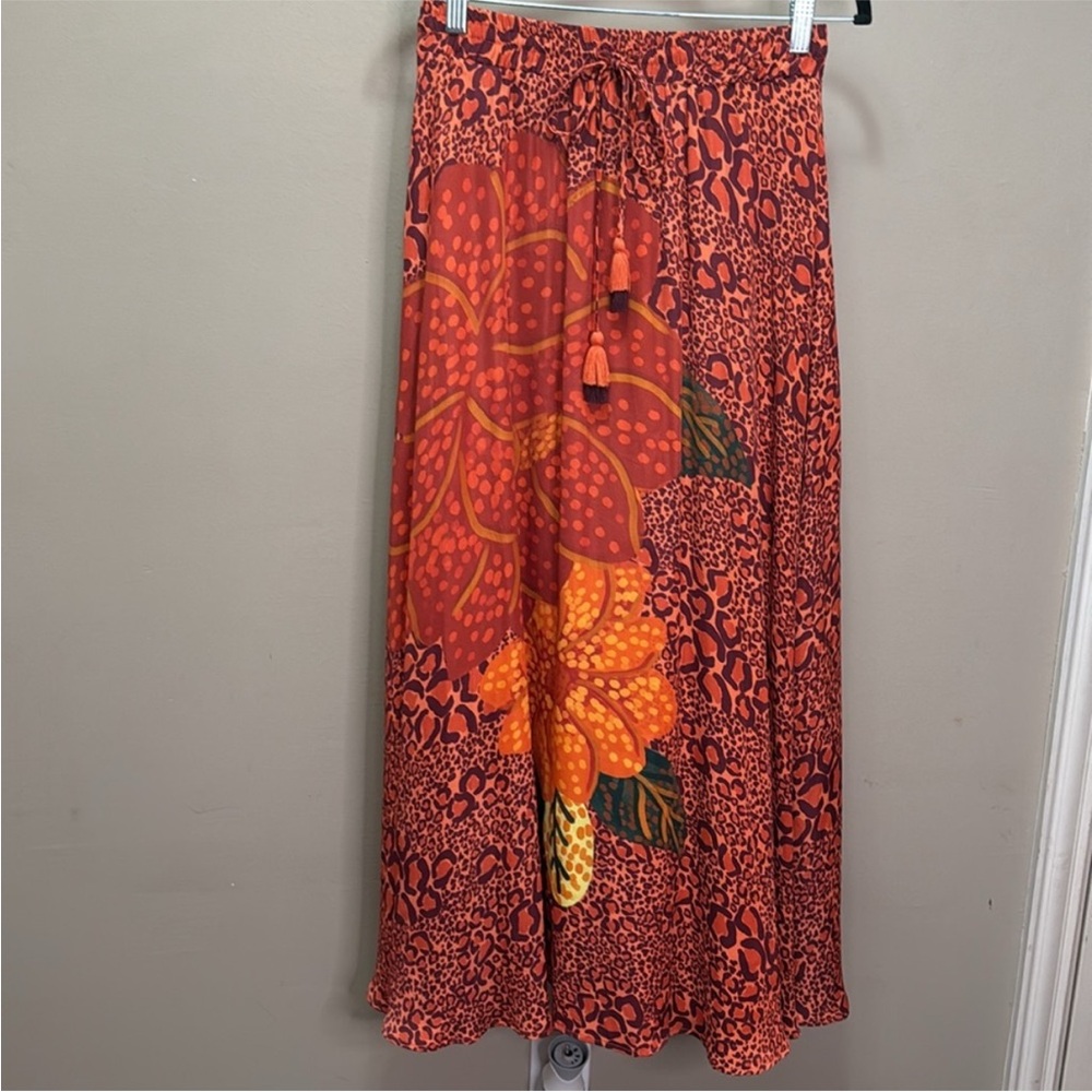 Farm Rio x Anthropologie Fatima Skirt Sz S - Picture 3 of 5